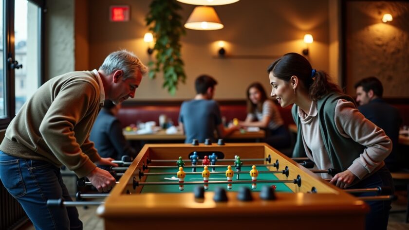 Le baby-foot Bonzini : L’emblème intemporel du football de table à la française