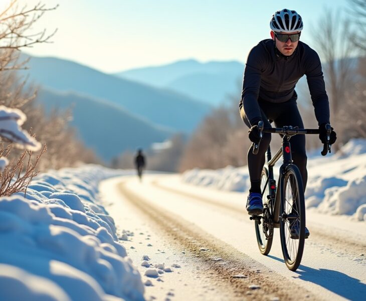 Cyclisme en hiver : comment garder la forme et dépasser le froid pour améliorer vos performances !