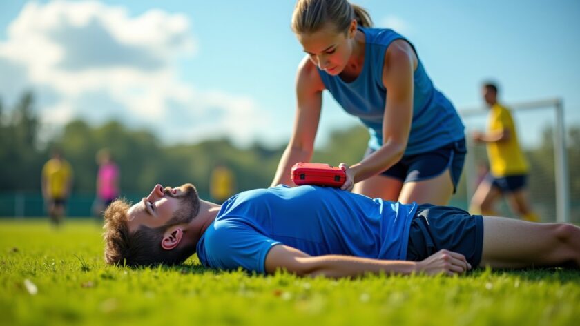 Arrêt cardiaque pendant le sport : adopter le réflexe du défibrillateur pour sauver des vies