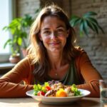 À Lyon, Claire, 42 ans, découvre comment un léger ajustement de ses menus lui permet de maigrir sans privation en savourant toujours des assiettes bien garnies