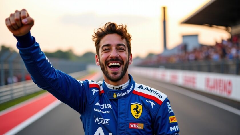À Monza, Pierre Gasly décroche une pole majeure et relance Alpine, désormais clairement en course pour la victoire